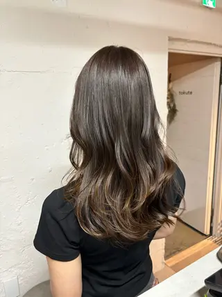 ロング カラー 🩵似合わせカット SEIRA🩵のヘアスタイル