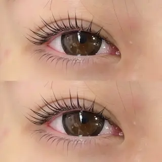 マツエク・マツパ Moe/韓国風/ 束感/キュート❤︎のマツエク・マツパデザイン