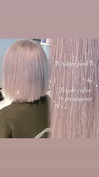 ロング Colore【コローレ】所属・‎🤍透明感カラー‎ ‎🤍chiiのヘアスタイル