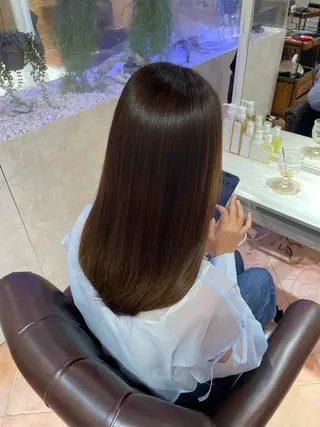 セミロング ぷつっと/レイヤー MANAMI🪿🤍のヘアスタイル