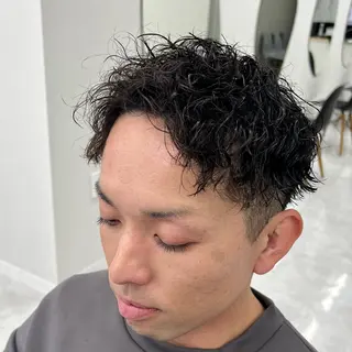 ショート パーマ メンズ メンズパーマ名人 TAKUMAのヘアスタイル