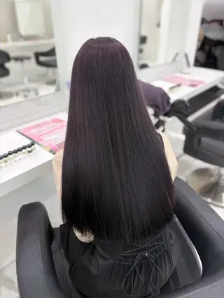 ロング カラー ヘアアレンジ 💓ブリーチ特化 透明感💓あい💓のヘアスタイル