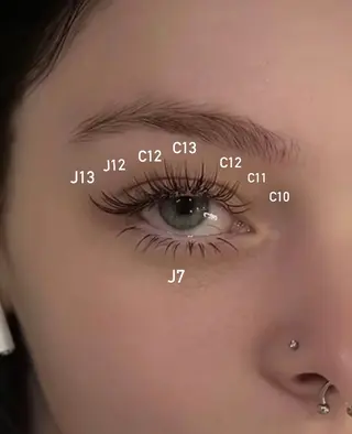 マツエク・マツパ AILEEN *のマツエク・マツパデザイン