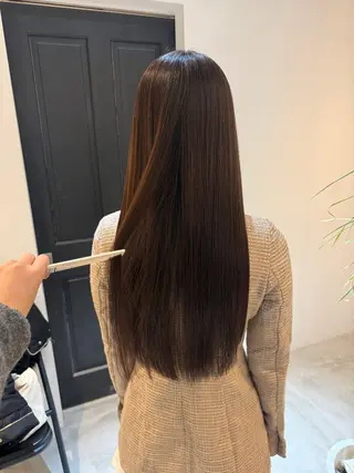 ロング ALLYS 渋谷店所属・最高級の艶のある カラーmei🎨のヘアスタイル