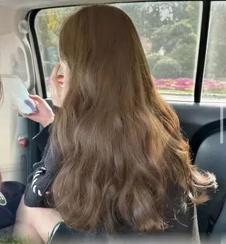 カラー 透明感うる艶カラー 🤍MANAMIのヘアスタイル