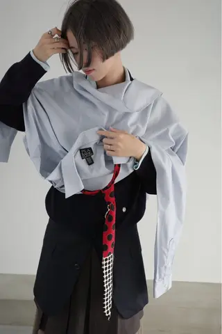 ミディアム ウツワ所属・高円寺/loca/ 田中南帆のヘアスタイル