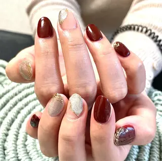 ショート GG houseのネイルデザイン