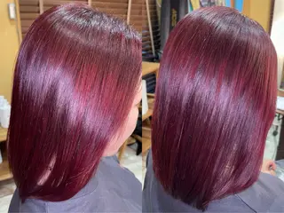 ミディアム カラー 寺田 さゆみのヘアスタイル