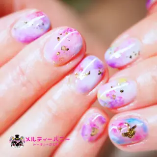 ショート 深爪を断らない スカルプ高評価店のネイルデザイン