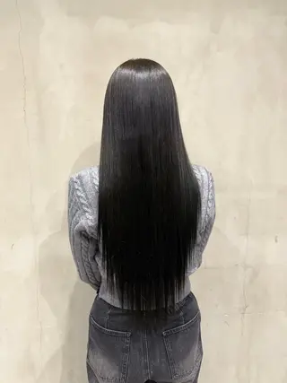 ロング HAIR ICI 山崎友裕のヘアスタイル