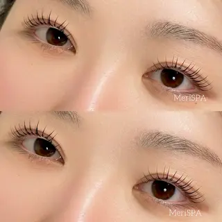 マツエク・マツパ MeriSPA 🩵のマツエク・マツパデザイン