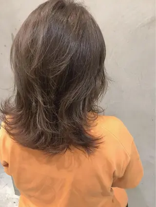 ミディアム カラー 🩷🍭中津・梅田 エリア🍬💜のヘアスタイル