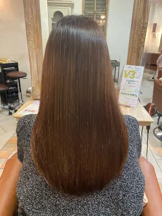 ロング amie by afloat(エイミーバイアフロート)所属・井上 日菜乃のヘアスタイル