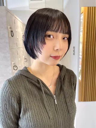 ショート 暖色カラー/パーマ /AKIR‎A🌝のヘアスタイル