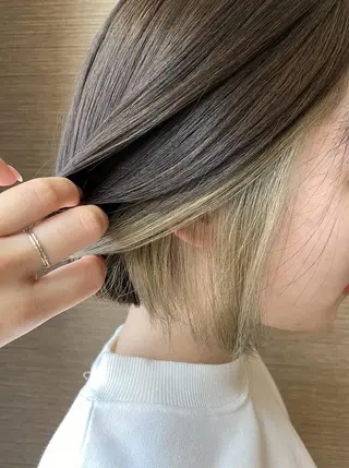 ミディアム カラー 💗ルシードスタイル REVE💗のヘアスタイル