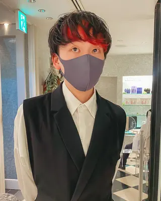 ショート カラー メンズ 栄/矢場町 三井太朗のヘアスタイル