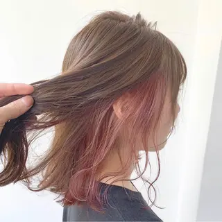 ミディアム カラー 透明感カラー🤍 Kaitoのヘアスタイル