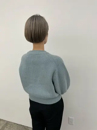 ショート カラー Lann    HAIR•MAKE所属・渡邉 琢也のヘアスタイル