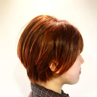 ショート Homie 所属・★竹本 千春★のヘアスタイル