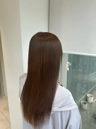 ロング ひなの🩵🫧 透明感/艶カラーのヘアスタイル