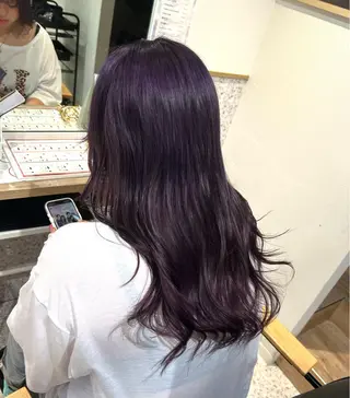 カラー ♡ハイトーン★ ネイル/しの♡のヘアスタイル