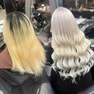 ロング SAKI🫧NEXT 池袋/韓国風カラー✨のヘアスタイル