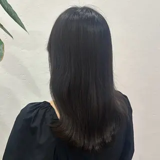 セミロング カラー 【Lien】 AYUのヘアスタイル