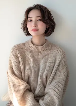 ミディアム 表参道 ／ヒナのヘアスタイル