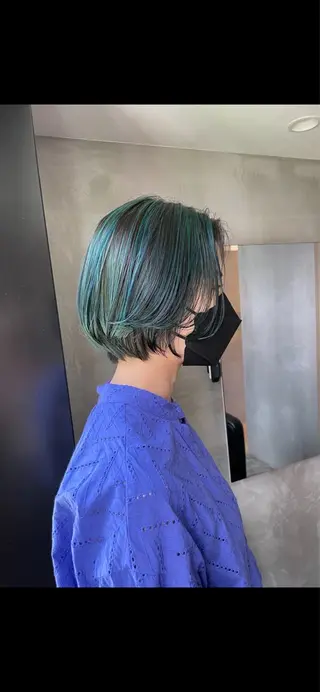 ショート カラー hayaka todaのヘアスタイル