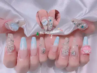 ネイル 長さだし専門店 M2　rikaのネイルデザイン