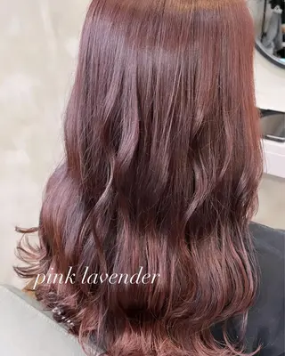 セミロング カラー RIYA❤︎ Aujuaソムリエのヘアスタイル