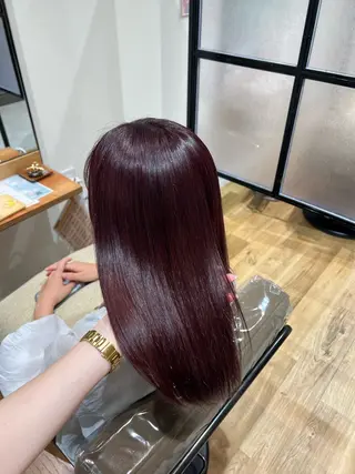 セミロング カラー Ciqi つくば店所属・磯山 彩芽🌛🌿のヘアスタイル