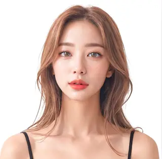 セミロング カラー 船橋髪質改善 ランタンバイソロンのヘアスタイル