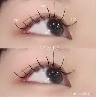 マツエク・マツパ 皆川 陽菜のマツエク・マツパデザイン