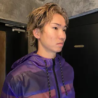 ショート カラー メンズ ニュアンスデザイン/ SHOUTOのヘアスタイル