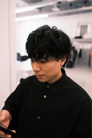 ショート BELO  MAN  NAGOYA所属・横井皓希 大須/メンズ/パーマのヘアスタイル