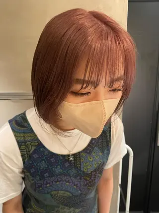 ミディアム カラー classic 新横浜所属・大人girly🛋️ 🤍yukakoのヘアスタイル