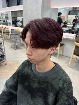 パーマ メンズ 🌀toa/波巻き✨ /メンズパーマ／栄のヘアスタイル