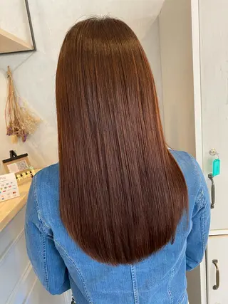 ロング カラー ELLE&SALLY 石野のヘアスタイル