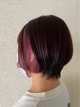 ショート 縮毛矯正🌀 SARAのヘアスタイル