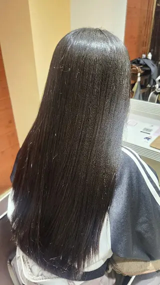 ロング 暖色カラー/髪質改善 /メンズ🧡莉南のヘアスタイル