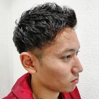メンズ ショート Ash 店長 木村 和人のヘアスタイル