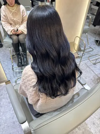 ロング カラー 韓国ヘア🇰🇷/ 顔周り/松田光里のヘアスタイル