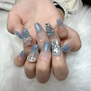 ネイル 🎀nana🫧 ワンホンネイル🎀のネイルデザイン