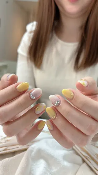 ネイル ネイルサロンD&D所属・劉 丹丹のネイルデザイン