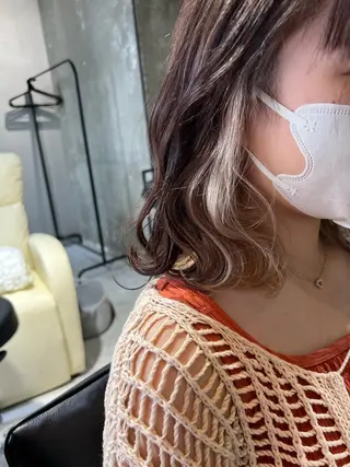 カラー 久永 菫のヘアスタイル