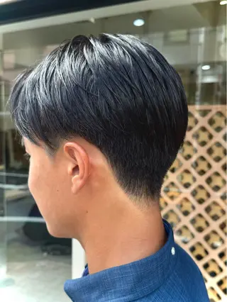 ミディアム カラー パーマ メンズ 🎸メンズ/パーマ/ ショート🎸工藤達哉のヘアスタイル