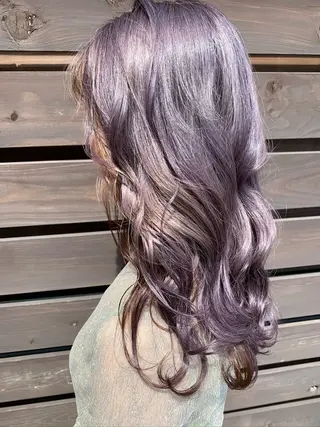 ロング カラー 栞南🌼/艶カラー/ 髪質改善/ナチュラルのヘアスタイル