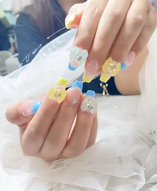 ネイル ラベンダー💖日暮里 ルル💖ネイルのネイルデザイン