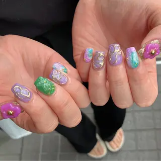 ネイル MeliMellow所属・MeliMellow mayaのネイルデザイン